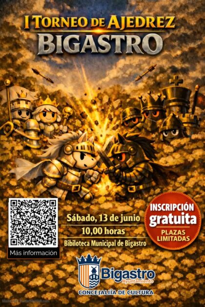 Bigastro, evento: I Torneo de Ajedrez de Bigastro, organizado por la Concejalía de Cultura