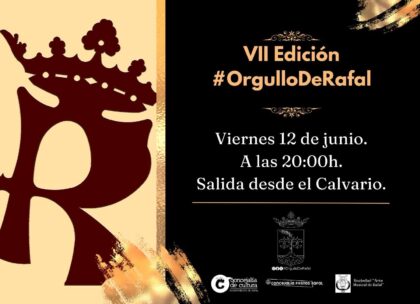 Rafal, evento: Pasacalles con la representación de la llegada de los marqueses al municipio y VII Gala #OrgullodeRafal con entrega de premios, dentro de los actos del 'Día de Rafal' organizados por el Ayuntamiento
