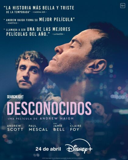 Orihuela, evento cultural: Sesión de cine con la película británica 'Desconocidos' (2023), dentro de los actos del Orgullo LGTBIQ+ organizados por la Concejalía de Bienestar Social y la asociación LGTBI 'Atrévete Orihuela'