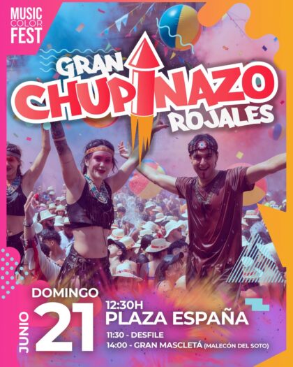 Rojales, evento: Desfile del chupinazo, dentro de los actos de las fiestas patronales en honor a San Pedro Apóstol y de Moros y Cristianos