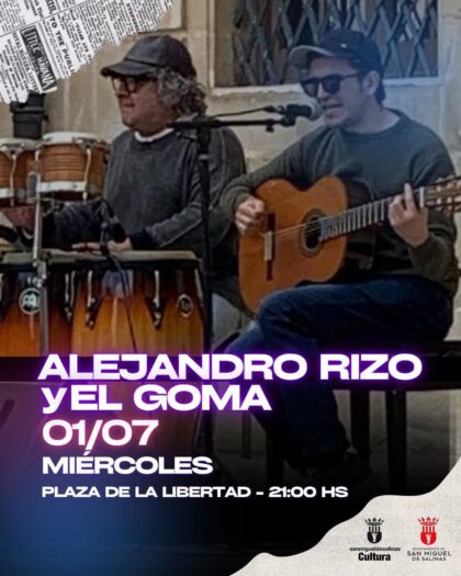 San Miguel de Salinas, evento cultural: Concierto de Alejandro Rizo y 'El goma', dentro del ciclo 'San Miguel tiene un plan' organizado por el Ayuntamiento