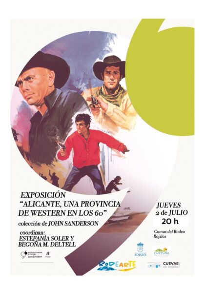 Rojales, evento: Inauguración de la exposición del Instituto de Cultura 'Juan Gil-Albert' 'Alicante, una provincia de western en los 60', de la colección de John Sanderson, dentro de los actos de las fiestas patronales en honor a San Pedro Apóstol y de Moros y Cristianos