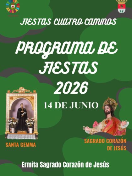 Barrio de Cuatro Caminos de Dolores y San Fulgencio, evento: Procesión con las imágenes del Sagrado Corazón de Jesús y santa Gemma y disparo de castillo de fuegos artificiales, dentro de las fiestas del Sagrado Corazón de Jesús organizadas por los ayuntamientos de Dolores y San Fulgencio