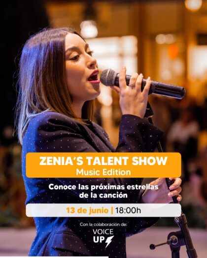 Orihuela Costa, evento: Concurso musical con premios 'Zenia's talent show' para descubrir nuevas voces, dentro de los actos de junio del Centro Comercial Zenia Boulevard