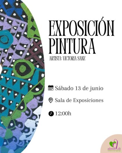 Almoradí, evento: Inauguración de la exposición de pintura de la artista Victoria Sanz, organizada por el Ayuntamiento