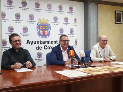 Cox presenta unas Fiestas Patronales que unirán a todo el municipio en torno a la Virgen del Carmen