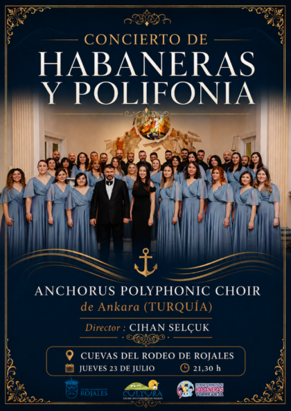 Rojales, evento cultural: Concierto de habaneras y polifonía, a cargo del State Capella Choir of Ukraine 'Trembita', de Leópolis-Lviv (Ucrania), organizado por la Concejalía de Cultura