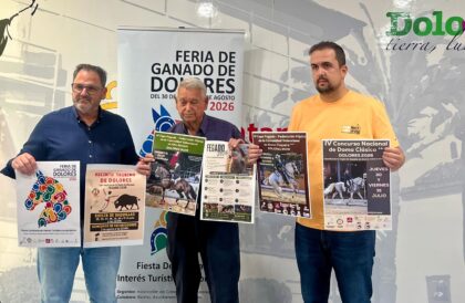 Dolores presenta la edición de FEGADO 2026 marcada por el recuerdo a Antonio Lorenzo 'Serafín' y con un amplio programa de actividades