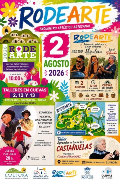 Las Cuevas del Rodeo reciben agosto con un fin de semana repleto de arte, música y tradición