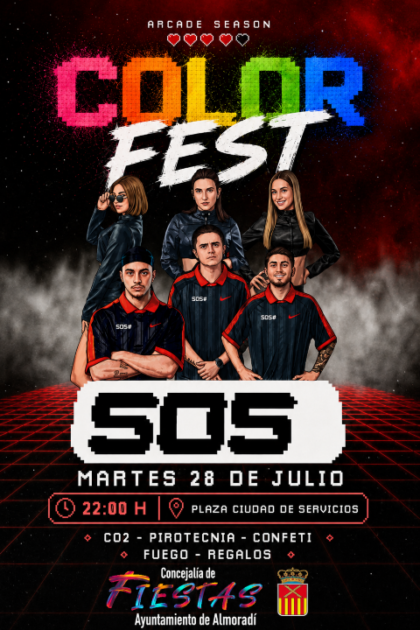 Almoradí, evento: Feria inclusiva sin ruidos para personas con hipersensibilidad auditiva, dentro de los actos de la Feria y Fiestas patronales de los Santicos de la Piedra, San Abdón y Senén