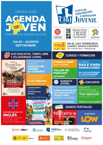Un viaje al Parque Puy du Fou, dos campamentos juveniles y Paddle Surf, principales atractivos de la nueva agenda juvenil