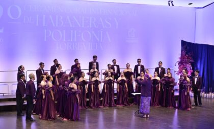 El Certamen Internacional de Habaneras llega a su ecuador con la calidad de coros de tres continentes El Certamen Internacional de Habaneras llega a su ecuador con la calidad de coros de tres continentes