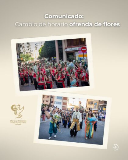 Orihuela, evento: Visita al Santuario de Nuestra Señora de Monserrate con la celebración del rito de 'pasar por el manto' de la patrona a la Armengola y a los embajadores 2026, dentro de los actos de las Fiestas de la Reconquista y de Moros y Cristianos organizados por la Asociación de Fiestas de Moros y Cristianos 'santas Justa y Rufina' (AMYCO)