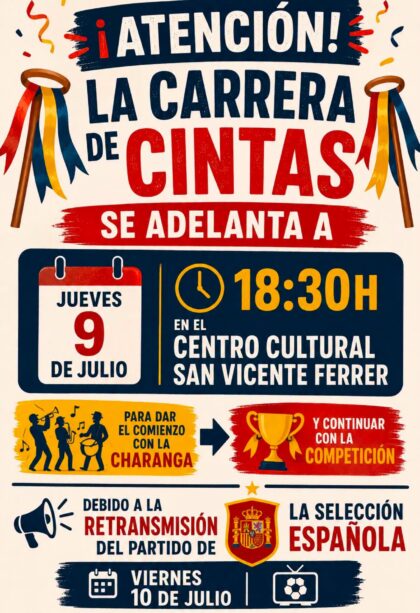 Algorfa, evento cultural: Festival de baile, a cargo de los alumnos de la academia 'Mary Girona', dentro de las fiestas patronales en honor a la Virgen del Carmen organizadas por el Ayuntamiento