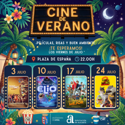 Catral, evento cultural: Sesión de cine con la película española 'Padre no hay más que uno 5: Nido repleto' (2025), de Santiago Segura y con el propio Segura, Toni Acosta y Loles León, organizada por el Ayuntamiento