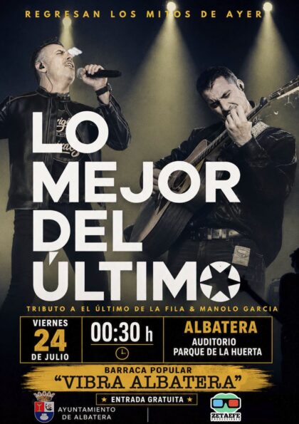 Albatera, evento cultural: XIV Certamen de Corales 'Albatera y Santiago' en honor al patrón, dentro de los actos de las fiestas patronales de Santiago Apóstol y de Moros y Cristianos 2026