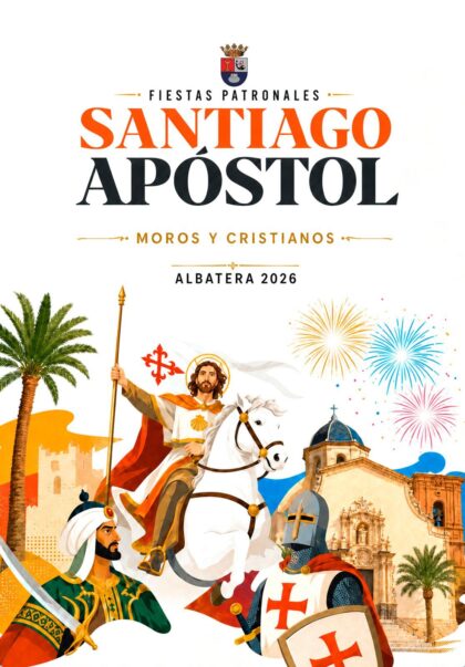 Albatera, evento: Holi Party (fiesta del color) con dj y fiesta de la espuma, dentro de los actos de las fiestas patronales de Santiago Apóstol y de Moros y Cristianos 2026