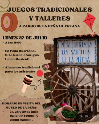 Almoradí, evento: Feria inclusiva sin ruidos para personas con hipersensibilidad auditiva, dentro de los actos de la Feria y Fiestas patronales de los Santicos de la Piedra, San Abdón y Senén