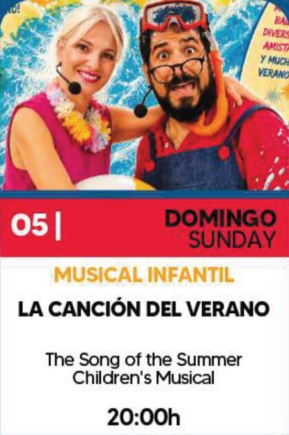 Orihuela Costa, evento cultural: Representación del musical infantil 'La canción del verano', dentro de los actos de julio del Centro Comercial Zenia Boulevard