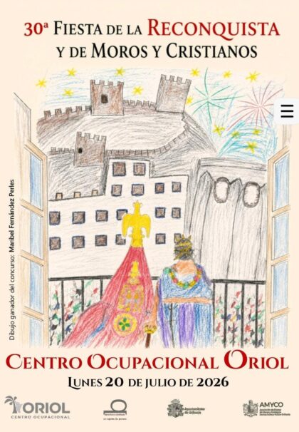 Orihuela, evento: Representación de las Fiestas de la Reconquista y de Moros y Cristianos, a cargo del Centro Ocupacional Oriol, dentro de los actos de las Fiestas de la Reconquista y de Moros y Cristianos organizados por la Asociación de Fiestas de Moros y Cristianos 'santas Justa y Rufina' (AMYCO)