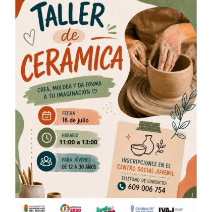 Guardamar del Segura, evento: Actividades del Centro Social Juvenil (CSJ) para jóvenes de 12 a 30 años, dentro de la agenda municipal de julio del Ayuntamiento
