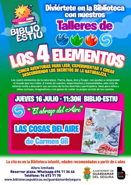 Guardamar del Segura, evento: Actividades del Centro Social Juvenil (CSJ) para jóvenes de 12 a 30 años, dentro de la agenda municipal de julio del Ayuntamiento