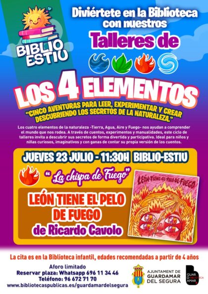 Guardamar del Segura, evento: Actividad 'Labores a la fresca' bajo el lema 'Yo te enseño, tú me enseñas', dentro de la agenda municipal de julio del Ayuntamiento