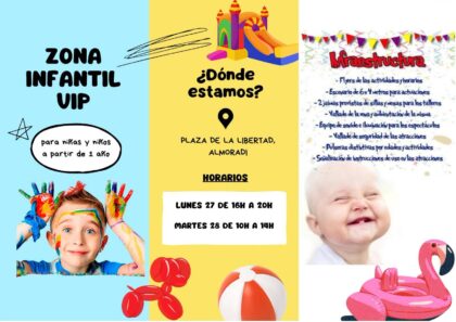 Almoradí, evento: Feria inclusiva sin ruidos para personas con hipersensibilidad auditiva, dentro de los actos de la Feria y Fiestas patronales de los Santicos de la Piedra, San Abdón y Senén