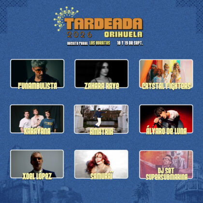 Crystal Fighters lidera la segunda edición de Tardeada Orihuela