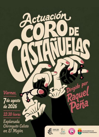 El Mojón de Pilar de la Horadada, evento cultural: Actuación del coro de castañuelas, dirigido por Raquel Peña, organizada por el Ayuntamiento