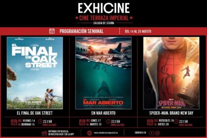 Callosa de Segura, evento cultural: Sesión de cine con la película estadounidense 'Spider-Man: Brand New Day' (2026), con Tom Holland y Zendaya, dentro del 'Cine de verano' organizado por la Concejalía de Cultura