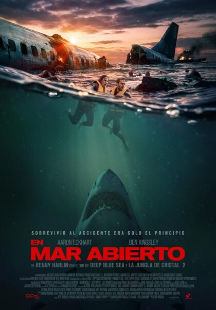 Callosa de Segura, evento cultural: Sesión de cine con la película estadounidense-neozelandesa-española 'En mar abierto' (2026), con Aaron Eckhart y Ben Kingsley, dentro del 'Cine de verano' organizado por la Concejalía de Cultura