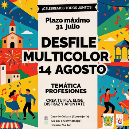 Callosa de Segura, evento: XXXVIII Demostración Nacional de los Trabajos del Cáñamo por la Escuela Municipal del Cáñamo, dentro de los actos de las fiestas patronales de San Roque y de Moros y Cristianos organizadas por la Concejalía de Fiestas