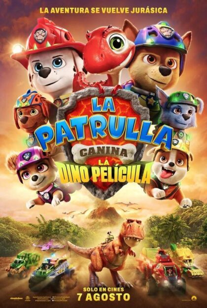 Callosa de Segura, evento cultural: Sesión de cine de verano con la película de animación estadounidense-canadiense de estreno 'La patrulla canina: La dino película' (2026), dentro del 'Cine de verano' organizado por la Concejalía de Cultura