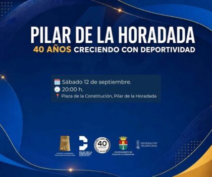 Pilar de la Horadada, evento: Gala del deporte con el lema '40 años creciendo con deportividad', organizada por la Concejalía de Deportes