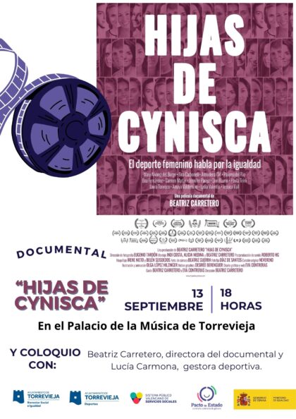 Llega a Torrevieja el documental 'Hijas de Cynisca' para visibilizar la desigualdad de género en el deporte