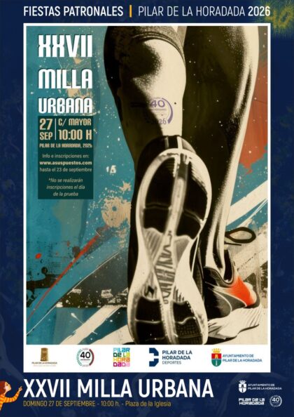 Pilar de la Horadada, evento: XXVII Milla urbana, dentro de los actos de las fiestas patronales de la Virgen del Pilar organizados por el Ayuntamiento