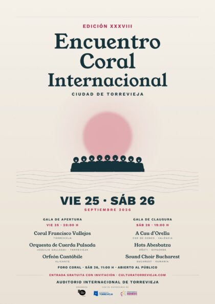 Torrevieja, evento: Conferencia 'Torrevieja en la ruta de los gigantes del mar: El corredor de cetáceos del Mediterráneo español' en el XVIII Ciclo de Conferencias 'Torrevieja y el mar', dentro de la programación cultural para el tercer cuatrimestre de 2026 organizada por la Concejalía de Cultura