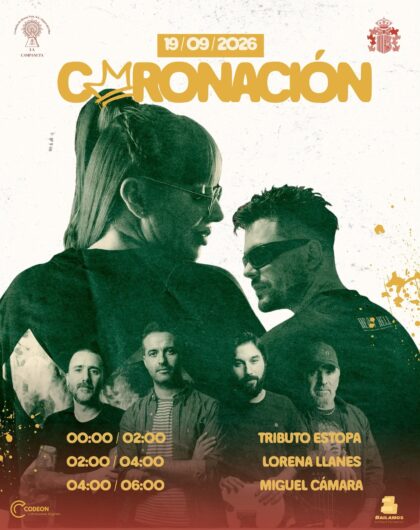 La Campaneta de Orihuela, evento cultural: Concierto tributo al dúo Estopa, dentro de las fiestas patronales en honor a la Virgen del Pilar 2026