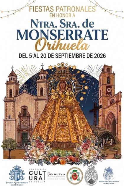 Orihuela, evento cultural: Ruta de la banda en la 'Pretardeada' con actuaciones de 12 artistas, dentro de los actos de las fiestas patronales de la Virgen de Monserrate