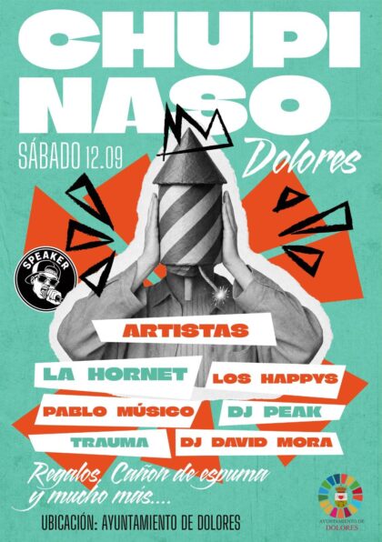Dolores, evento cultural: Actuación del grupo 'Los happys' en el tardeo, dentro de las fiestas patronales en honor a Nuestra Señora de los Dolores