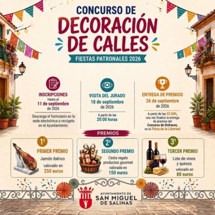San Miguel de Salinas, evento cultural: Actuación de la Orquesta 'Etiqueta show', dentro de los actos de las fiestas patronales en honor a San Miguel Arcángel