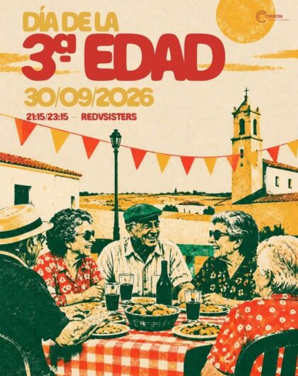 La Campaneta de Orihuela, evento: Día de la Tercera Edad con cena amenizada por el dúo 'Redvsister' y bingo a beneficio de las fiestas, dentro de las fiestas patronales en honor a la Virgen del Pilar 2026