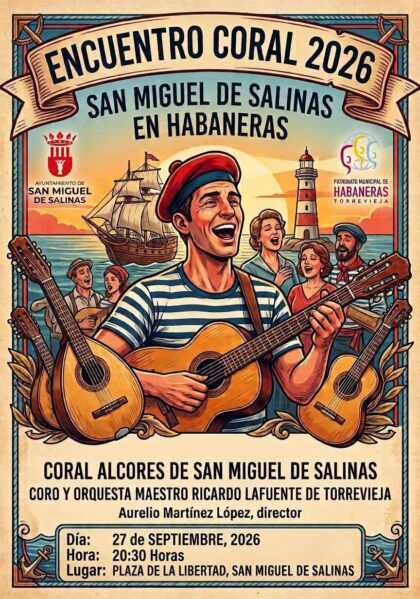 San Miguel de Salinas, evento: Ofrenda floral a San Miguel, dentro de los actos de las fiestas patronales en honor a San Miguel Arcángel
