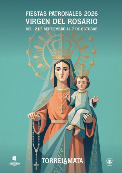 La Mata de Torrevieja, evento cultural: Verbena popular con la actuación de Diego Martín y su espectáculo 'La 'playlist' de tu vida', dentro de los actos de las fiestas patronales de la Virgen del Rosario