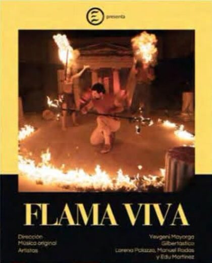 San Miguel de Salinas, evento cultural: Espectáculo de fuego y luz 'Flama viva', dentro de los actos de las fiestas patronales en honor a San Miguel Arcángel