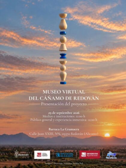 Redován, evento: Presentación del proyecto 'Museo virtual del cáñamo de Redován', organizado por la barraca 'Gramaera' y el Ayuntamiento