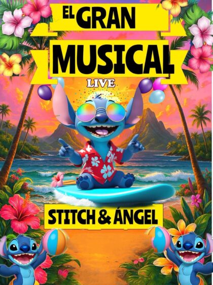 Redován, evento cultural: Representación del musical 'Stitch & Ángel', dentro de los actos de las fiestas patronales en honor a la Virgen de la Salud y San Miguel