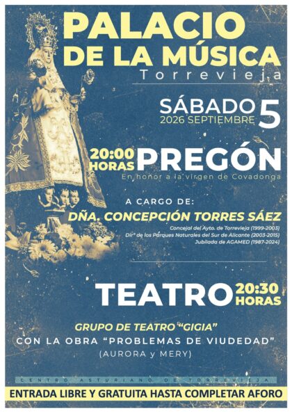 Torrevieja, evento cultural: Gala de entrega de premios del XI Festival Nacional de Cortometrajes ‘Torrevieja Audiovisual’ con dos secciones a concurso, ficción y animación, dentro de la programación cultural para el tercer cuatrimestre organizada por la Concejalía de Cultura Torrevieja, evento cultural: Gala de entrega de premios del XI Festival Nacional de Cortometrajes ‘Torrevieja Audiovisual’ con dos secciones a concurso, ficción y animación, dentro de la programación cultural para el tercer cuatrimestre organizada por la Concejalía de Cultura