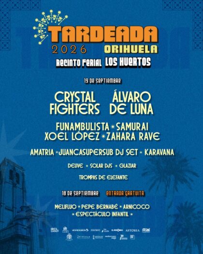 Orihuela, evento cultural: Actuación de la propuesta de guitarras con 'Karavana' en el II Festival de música indie 'Tardeada Orihuela', dentro de los actos de las fiestas patronales de la Virgen de Monserrate